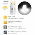 Wljh High Bright White Instrument Gauge Cluster Panel Indicator Warning Lamp Bulb Full Led Light Package Kits For Ford Ranger
