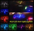Wljh High Bright White Instrument Gauge Cluster Panel Indicator Warning Lamp Bulb Full Led Light Package Kits For Ford Ranger