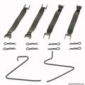 Quality Brake Parts 13124 Disc Hardware Kit 