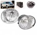 Bumper Driving Fog Lights Lamps Chrome For 2004-2005 Toyota Rav4 2005-2007 Avalon 2006-2009 4runner 