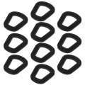 10pcs Rubber Sealing Gaskets Replacement Petrol Canket Gas Fuel Spout Accessories For Metal Tanks Gas Cans Diesel 
