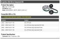 Serpentine Belt Drive Component Kit Compatible With 2002-2003 Ford F-150 Ac