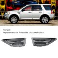 1 Pair Vent Cover Side Trim Grill For 2 Lr2 Glossy Electroplating Finish Left Right 2007 To 2014