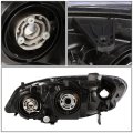 Oe Style Black Housing Amber Corner Headlight Lamps Tool Kit Compatible With Honda Civic Sedan Coupe 04-05