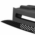 Fo1200504 Factory Style Front Bumper Grill Grille Assembly Compatible With Ford Focus 2008-2011 Matte Black