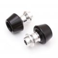 Mc Motoparts Silver M8 Swingarm Spools For Gsxr1000 00-17 Gsxr600 750 Gsx1300 R V-strom 650 1000 04-17 Sv650 