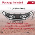 Hecasa Grille Compatible With 2013-2015 Honda Civic Sedan Replacement For 71121tr3a01 Ho1200216 Grille 71122tr3a01 Ho1202109