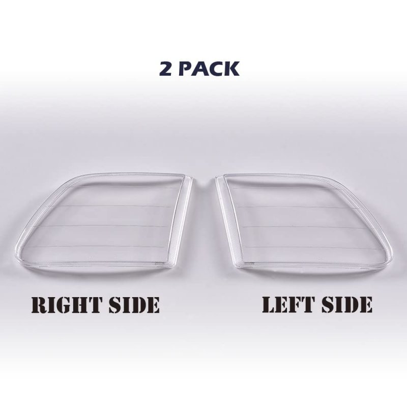Headlight Lens Cover For 1997-2004 Ford F150 Expedition Clear
