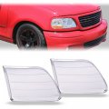 Headlight Lens Cover For 1997-2004 Ford F150 Expedition Clear 