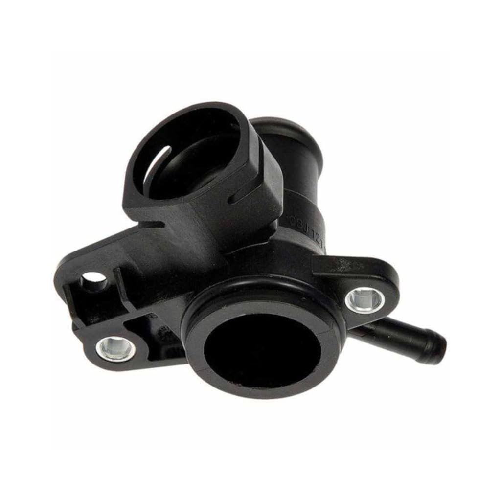 Coolant Water Outlet For Audi A3 And Quattro 2008 2009 Black Plastic Standard Replacement 2 19 In Bolt Hole Center 6j121132d