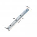 Uxcell Straight Line Connector 4pcs 7 1inch Inside Joint Brackets With M8 Screws For 4545 Series Aluminum Extrusion Profile T