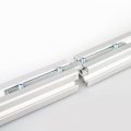 Uxcell Straight Line Connector 4pcs 7 1inch Inside Joint Brackets With M8 Screws For 4545 Series Aluminum Extrusion Profile T