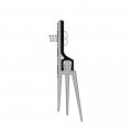 Pemko 57av48 Triple Fin Bottom Door Sweep Aluminum Finish 48 Long 