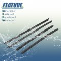 X Autohaux 4pcs Window Glass Seals Door Belt Weatherstrip No 681610k010 681620k010 For Toyota Hilux Sr5 Vigo Mk6 Pickup