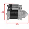 Caltric Starter Compatible With John Deere X728se 27hp
