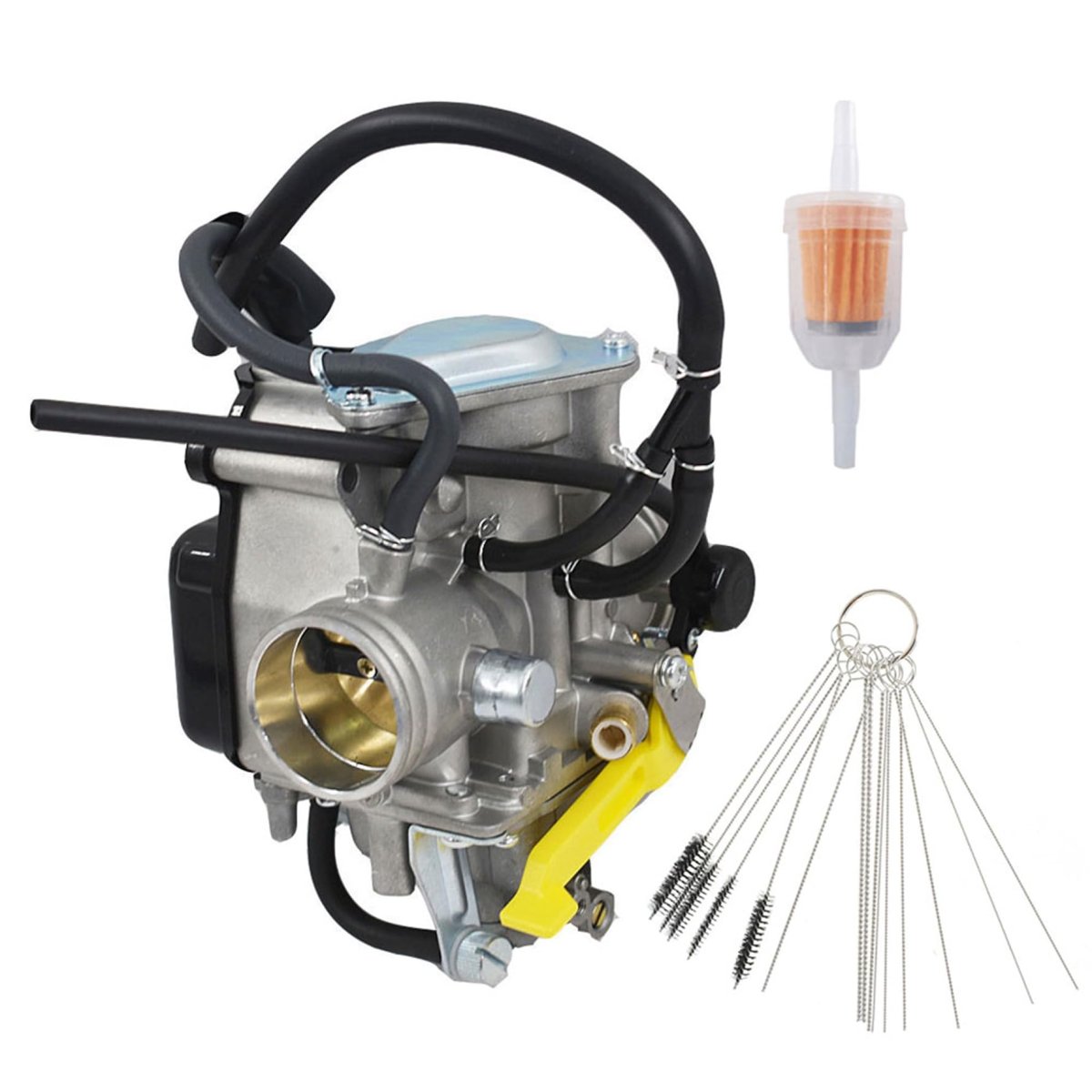 Carburetor Replacement For Trx400 2001 2015 16100 Hn1 A43 Chrome Finish Kit