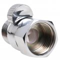 Hwmate Brass Shower Flow Control Valve G1 2 Water Saving Hand Held Sprayer Shut Off Switch Pressure Reducing Connector Polished