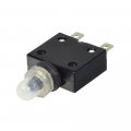 Alveytech 125 250v Ac 32v Dc Push-button Reset Circuit Breaker With 1 4 Quick Connect Terminals And Rubber Boot Replacement 