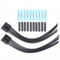 Xtremeamazing Ac Fan Blower Motor Resistor Connector Wire Harness Pigtail For Lincoln Mkz 2011-2014 Ford Fusion 2010-2015 Set 