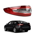 Dasbecan Driver Side Tail Light For 2013-2016 Ford Fusion S Se Left Rear Led Lamp Replace Ds7z-13405-h Fo2804110 4 Pins 