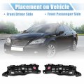 X Autohaux 1 Pair Bumper Bracket Side Retainer For Lexus Es300h 2013-2018 Es350 2013-2015 No 5214633060 5214533060