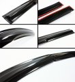 3d Wavy Sport Smoke Door Window Visor Weather Rain Guard Deflector Compatible With 2014-2020 Nissan Rogue Sv