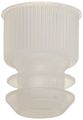 Globe Scientific 118240c Polyethylene Flange Plug Cap For Test Tubes 13mm Size Clear Pack Of 1000 