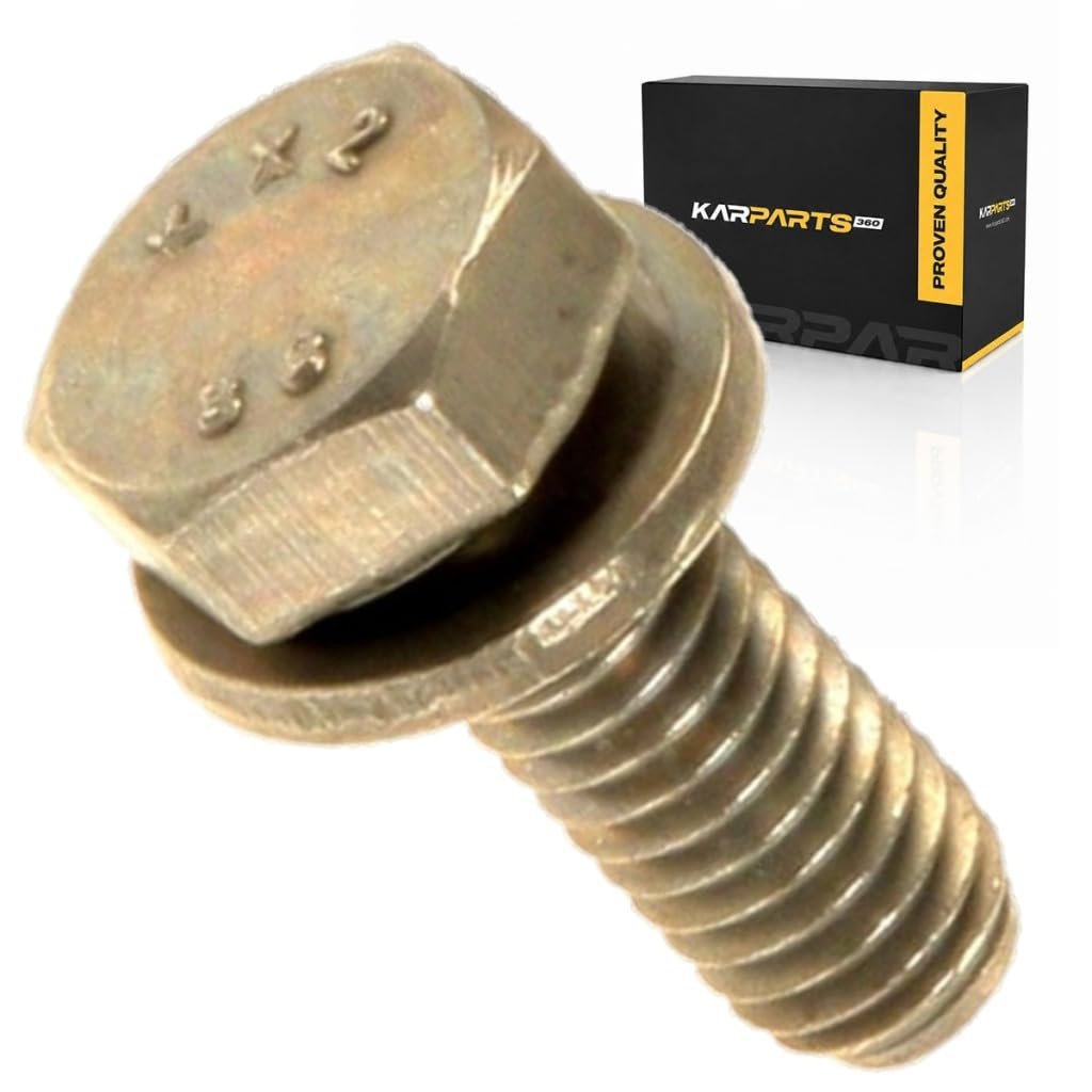 Hex Cylinder Head Bolt With Washer For 1993 To 2001 Bmw 740il 6 By 16 Mm 10 Size Alloy Steel Replacement