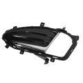 Front Bumper Fog Grille Lamp Bezel Cover For Edge 2019-2023 Glossy Black Left Or Right Left 
