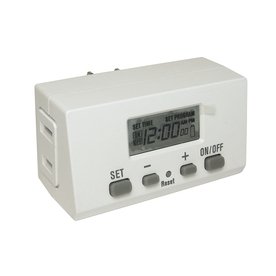 Utilitech 15-amp 1-outlet Digital Residential Plug-in Lighting Timer