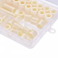 Uxcell Abs Round Spacer Assortment Kit Id 8 2mm Od 14mm For Screws 8 Sizes Plastic Standoff 5mm 8mm 10mm 12mm 15mm 18mm 20mm