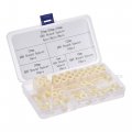 Uxcell Abs Round Spacer Assortment Kit Id 8 2mm Od 14mm For Screws 8 Sizes Plastic Standoff 5mm 8mm 10mm 12mm 15mm 18mm 20mm