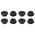 8pcs Rubber Grommets 1-1 8 28mm Drill Hole 3 4 19mm Id Top Hat Grommet Black Silicone Plug Gasket For Wiring Automotive 