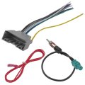 Car Stereo Wiring Harness Radio Wire With Antenna Adapter Connector Fit For 2009-2014 2016 Jeep Patriot Us Stock 