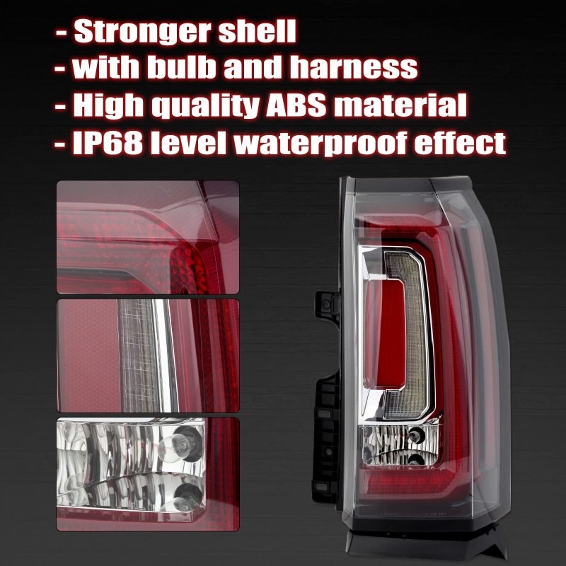 Mzorange Tail Light Assembly For Gmc Yukon Yukon Xl 2015 2016 2017 2018 2019 2020 Right Passenger Side