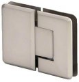 C R Laurence C0l180sn Crl Satin Nickel Cologne Series 180 Glass-to-glass Hinge 