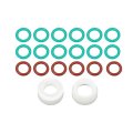 63 Piece Professional Tig Welding Torch Kit For Wp 17 18 And 26 Gas Lens Alumina Nozzles Glass Cups Copper Collets Stubby Back