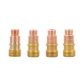 63 Piece Professional Tig Welding Torch Kit For Wp 17 18 And 26 Gas Lens Alumina Nozzles Glass Cups Copper Collets Stubby Back