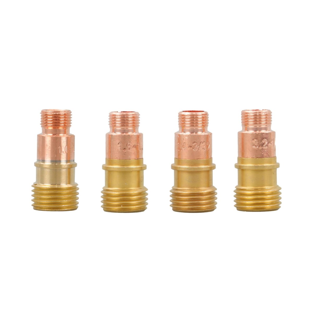 63 Piece Professional Tig Welding Torch Kit For Wp 17 18 And 26 Gas Lens Alumina Nozzles Glass Cups Copper Collets Stubby Back