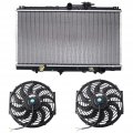 Suntonmoto 1494 Radiator For 1994-1997 Honda Accord L4 2 2l Fans 
