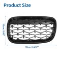 Front Hood Bumper Grille For Bmw X5 X6 E70 No 51137157687 51137157688 2007-2013 Kidney Grill Diamond Star Black 1 Pair