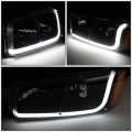 Auto Dynasty 4pcs Led Drl Headlights And Bumper Lamp Compatible With Gmc Sierra Yukon Xl 1500 Denali 01-07 Driver Passenger