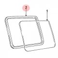 Britpart Rear Quarter Window Weatherstrip Seal X1 Right Hand Or Left Compatible With Land Rover Discovery 1 5dr Part Awr5388