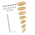 14 X Brass Motorcycle Wheel Weights Refill Kit Replacement For Honda 