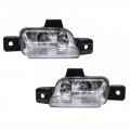 Volkswagen Tiguan Tiguan Limited 2009-2018 Tail Light Driver And Passenger Side Pair Inner Halogen Clear Lens Capa Vw2882104c 