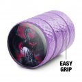 Black Dragon Castle Valve Stem Caps For Tire Rim Wheel Aluminum Purple