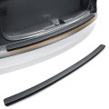 Rear Bumper Protector Guard For Select 2016 2022 Honda Pilot Models Anti Scratch Abs Plastic Black With Self Adhesive Strips 