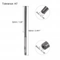 Uxcell Hand Reamers 3mm H7 Metric Reamer Drill Bit For Metal Wood Hole Reaming Straight Flute High Speed Steel Hss Tool