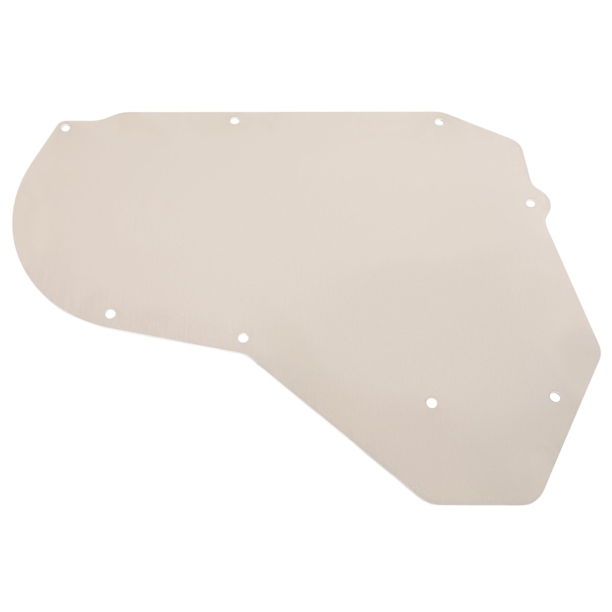 A C Heater Delete Panel For 1982-1993 Gmc Jimmy Sonoma Chevy S-10 Blazer W Air Conditioning Aluminum Silvery