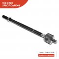 A-premium Set Of 4 Front Inner Outer Tie Rod End Kit Compatible With Toyota Rav4 2001 2002 2003 L4 2 0l Gas Only